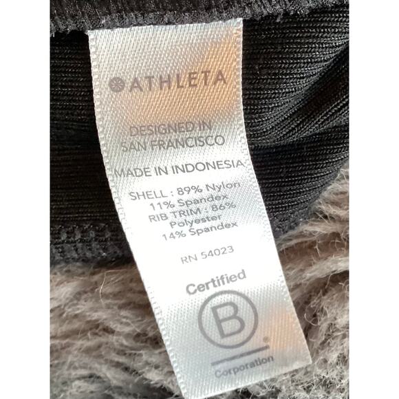 Athleta Women's Textured Brooklyn Joggers Pants Running Athleisure Black Size 8 - Picture 9 of 12